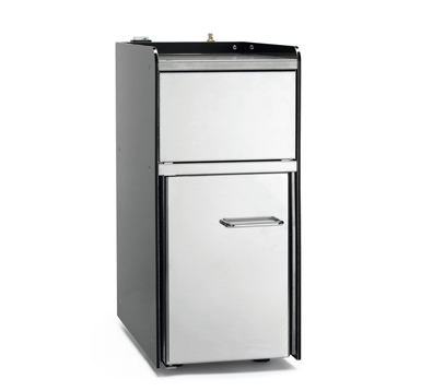 Q10 refrigerated unit with the cold frothed milk function
