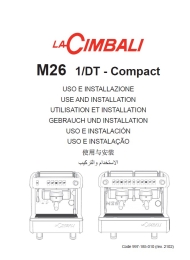 M26: traditional coffee machine | La Cimbali